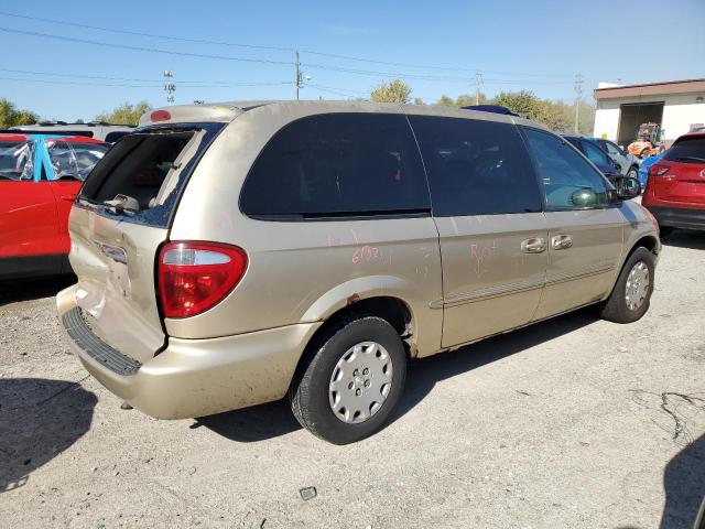 2C4GP44GX1R199509 - 2001 CHRYSLER TOWN & COU LX GOLD photo 3