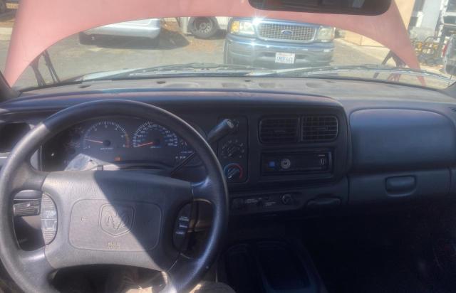 1B7GL22X1YS549590 - 2000 DODGE DAKOTA BURGUNDY photo 9