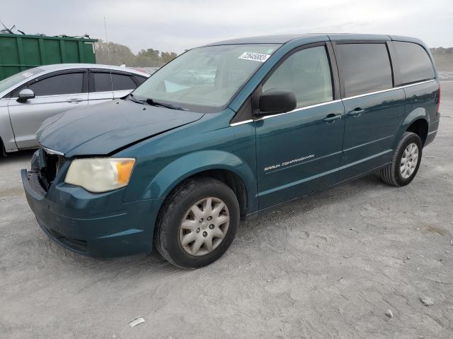 2A8HR44E89R542691 - 2009 CHRYSLER TOWN & COU LX GREEN photo 1