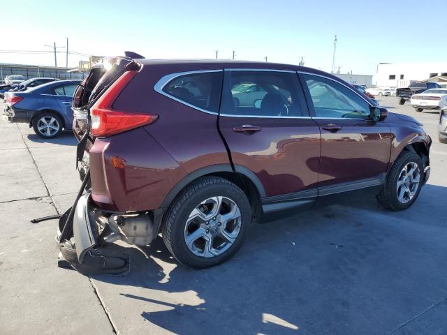 7FARW2H82JE073812 - 2018 HONDA CR-V EXL RED photo 3