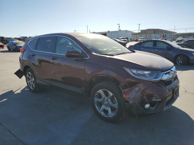 7FARW2H82JE073812 - 2018 HONDA CR-V EXL RED photo 4