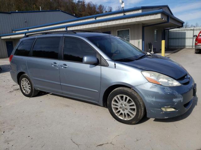 5TDZK22C38S211237 - 2008 TOYOTA SIENNA XLE BLUE photo 4