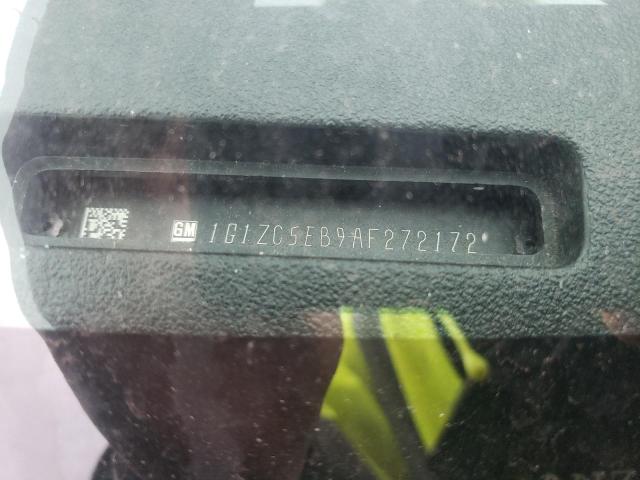 1G1ZC5EB9AF272172 - 2010 CHEVROLET MALIBU 1LT Noir photo 12