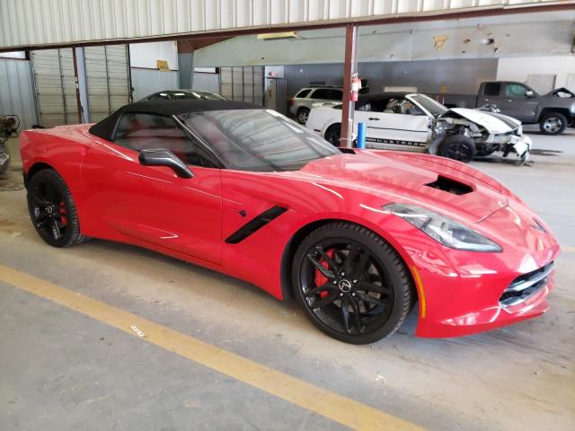 1G1YM3D76E5109081 - 2014 CHEVROLET CORVETTE STINGRAY Z51 3LT RED photo 4