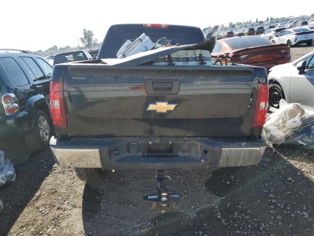 2GCEC13CX71565766 - 2007 CHEVROLET SILVERADO C1500 CREW CAB BLACK photo 6