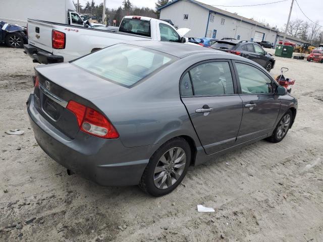 2HGFA16969H314328 - 2009 HONDA CIVIC EXL CHARCOAL photo 3