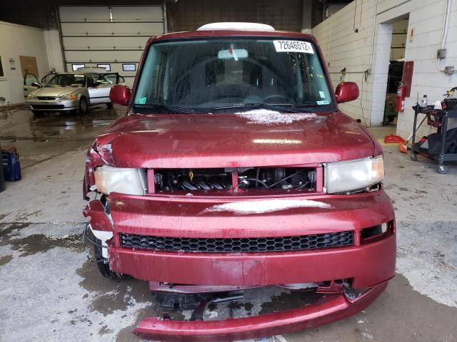 JTLKT324564058287 - 2006 TOYOTA SCION XB Rot Foto 5