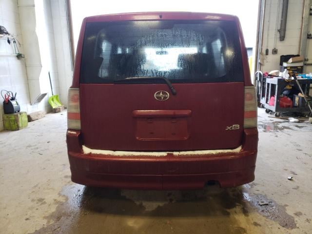 JTLKT324564058287 - 2006 TOYOTA SCION XB Rot Foto 6