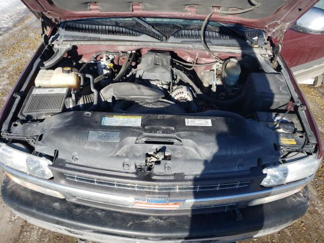 1GCGK29U4YE265545 - 2000 CHEVROLET silverado K2500 MAROON photo 11