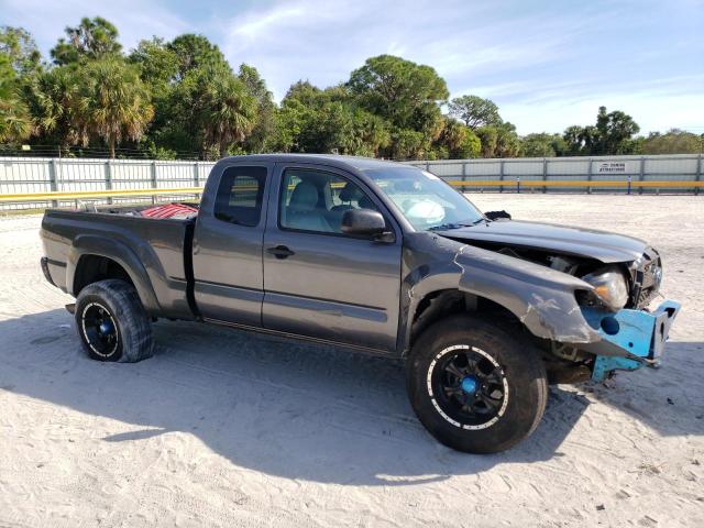 5TFTU4GN3BX001454 - 2011 TOYOTA TACOMA PRERUNNER ACCESS CAB GRAY photo 4