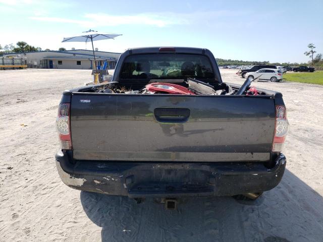 5TFTU4GN3BX001454 - 2011 TOYOTA TACOMA PRERUNNER ACCESS CAB GRAY photo 6