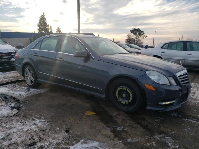 WDDHF8JB5DA712364 - 2013 MERCEDES-BENZ E 350 4MATIC GRAY photo 4