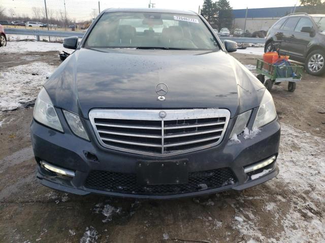 WDDHF8JB5DA712364 - 2013 MERCEDES-BENZ E 350 4MATIC GRAY photo 5