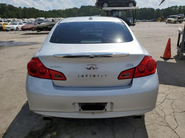 JN1DV6AP5CM812444 - 2012 INFINITI G25 BASE SILVER photo 6