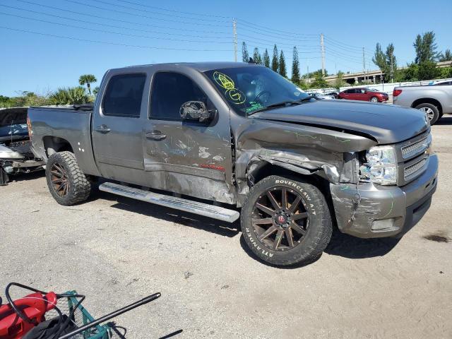 3GCPCTE08DG272698 - 2013 CHEVROLET 1500 C1500 LTZ GRAY photo 4