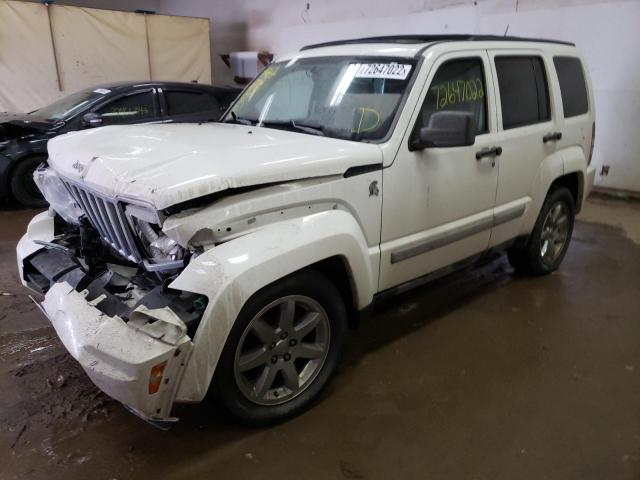 1J4PN5GK5AW104299 - 2010 JEEP LIBERTY LIMITED WHITE photo 1