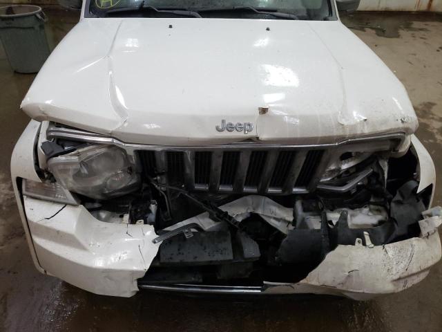 1J4PN5GK5AW104299 - 2010 JEEP LIBERTY LIMITED WHITE photo 12