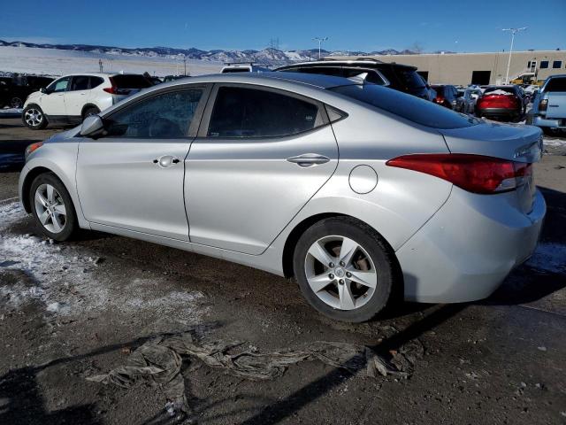 KMHDH4AEXCU364639 - 2012 HYUNDAI ELANTRA GLS SILVER photo 2