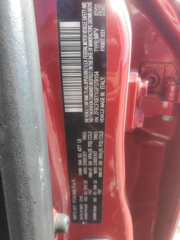 ZFBCFXBT1GP379154 - 2016 FIAT 500X EASY RED photo 13