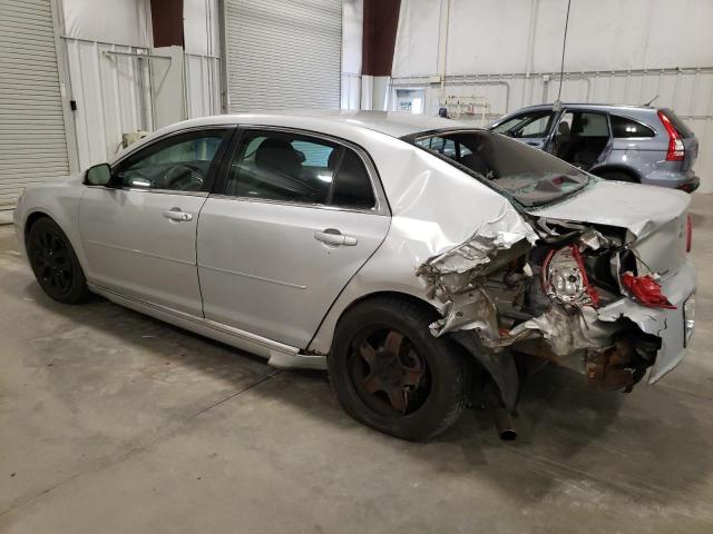 1G1ZC5EB3AF211349 - 2010 CHEVROLET MALIBU 1LT SILVER photo 2
