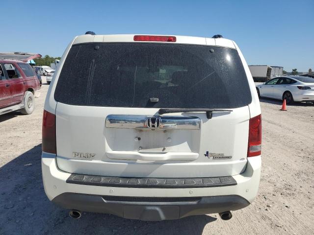 5FNYF3H92DB011434 - 2013 HONDA PILOT TOURING WHITE photo 6