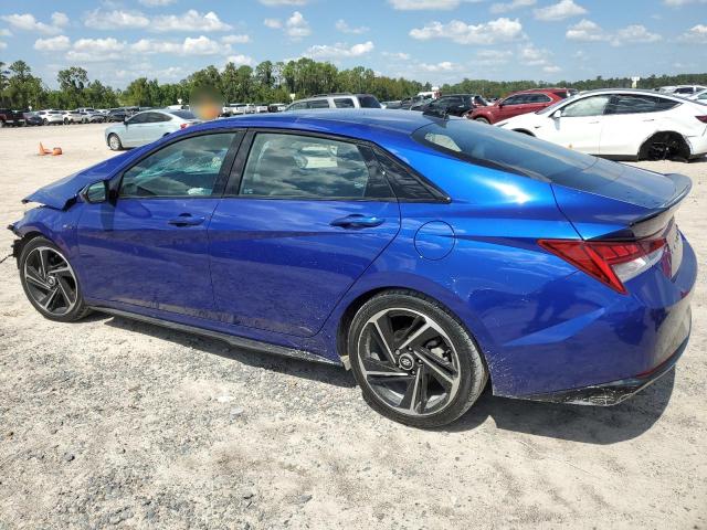 KMHLR4AF5PU546403 - 2023 HYUNDAI ELANTRA N LINE BLUE photo 2