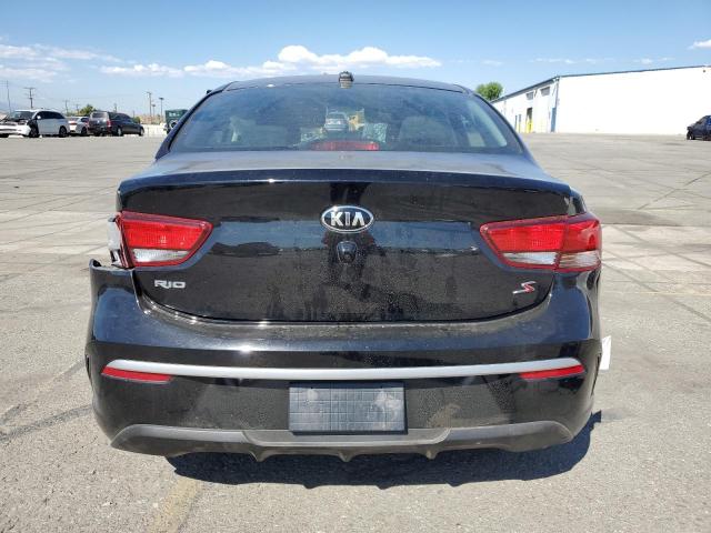 3KPA24AD4ME378052 - 2021 KIA RIO LX BLACK photo 6