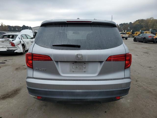 5FNYF5H86GB009760 - 2016 HONDA PILOT EXL SILVER photo 6