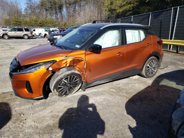 3N1CP5CV5NL506918 - 2022 NISSAN KICKS SV ORANGE photo 1