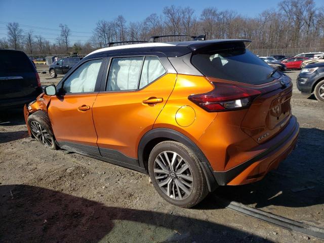 3N1CP5CV5NL506918 - 2022 NISSAN KICKS SV ORANGE photo 2