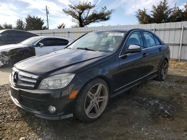 WDDGF81XX8F050703 - 2008 MERCEDES-BENZ C-CLASS 300 4MATIC BLACK photo 1