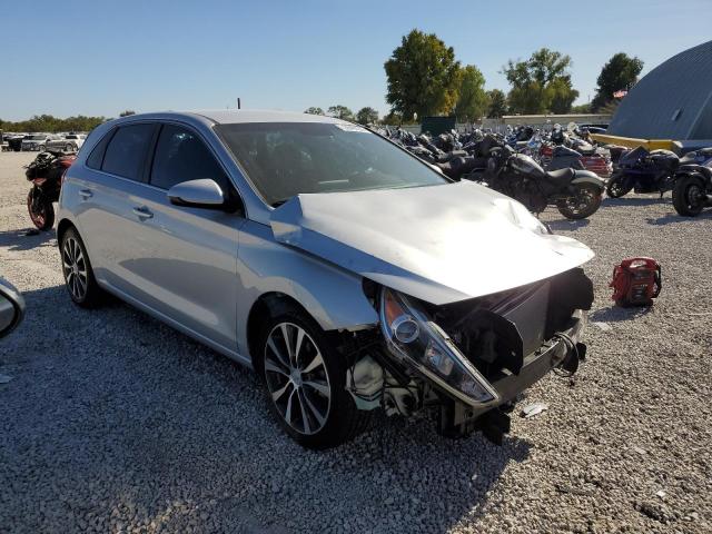 KMHH35LE6JU077928 - 2018 HYUNDAI ELANTRA GT SILVER photo 4