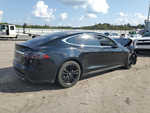5YJSA1H17EFP50027 - 2014 TESLA MODEL S BLACK photo 3