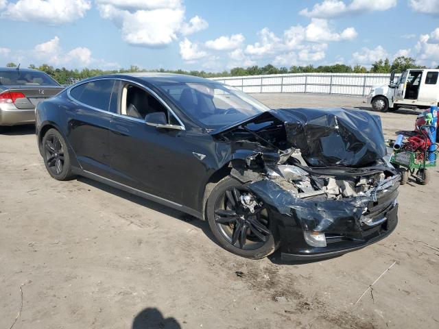 5YJSA1H17EFP50027 - 2014 TESLA MODEL S BLACK photo 4