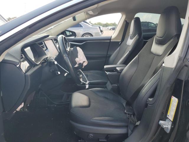 5YJSA1H17EFP50027 - 2014 TESLA MODEL S BLACK photo 7