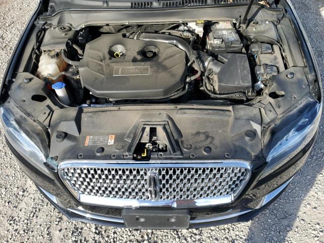 3LN6L5E94JR623642 - 2018 LINCOLN MKZ RESERVE შავი ფოტო 11
