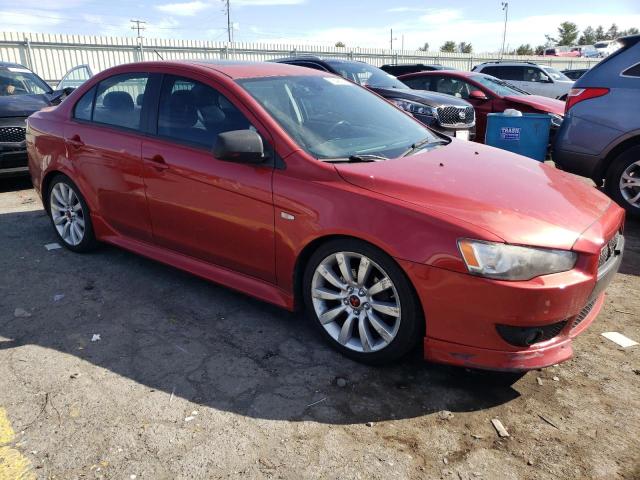 JA32U8FW5BU008306 - 2011 MITSUBISHI LANCER GTS RED photo 4