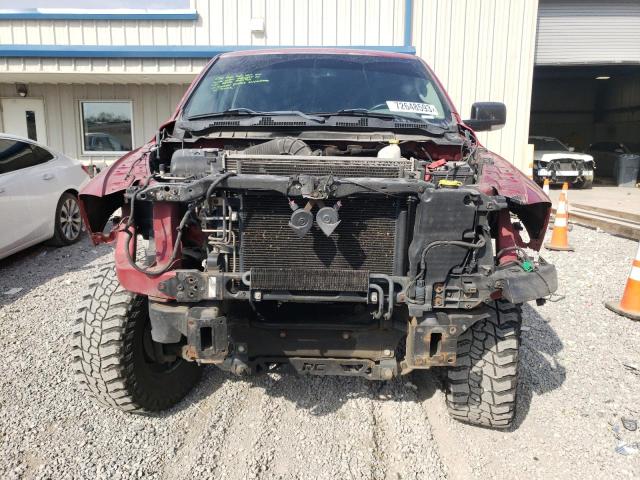 1D7RV1CT3AS259291 - 2010 DODGE RAM 1500 RED photo 5
