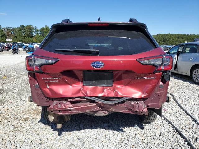 4S4BTACC2M3192338 - 2021 SUBARU OUTBACK PREMIUM RED photo 6