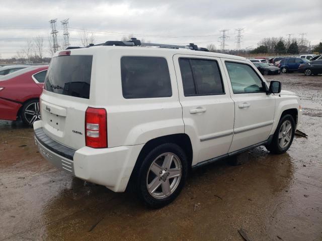 1J4NT4GB6AD530084 - 2010 JEEP PATRIOT LIMITED WHITE photo 3