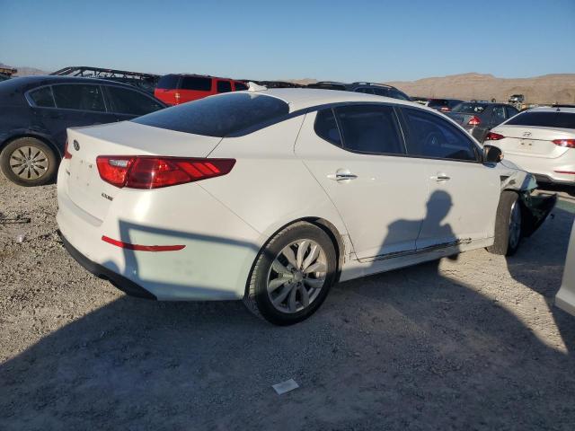 5XXGN4A76FG415155 - 2015 KIA OPTIMA EX WHITE photo 3