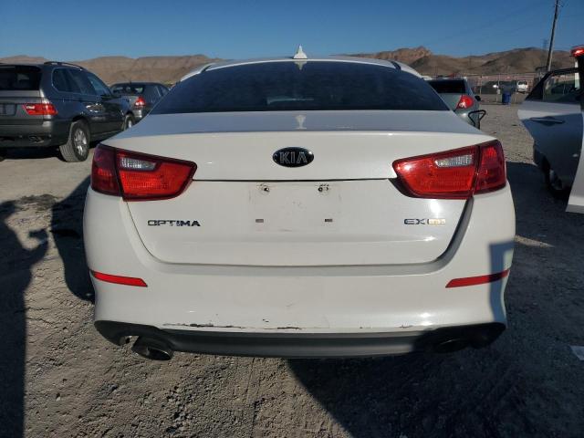 5XXGN4A76FG415155 - 2015 KIA OPTIMA EX WHITE photo 6