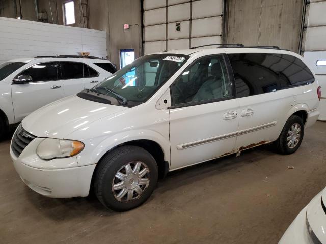 2A4GP54L47R346588 - 2007 CHRYSLER TOWN & COU TOURING WHITE photo 1