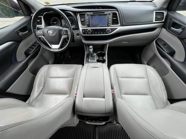 5TDJKRFH2FS114135 - 2015 TOYOTA HIGHLANDER XLE Mavi foto 9