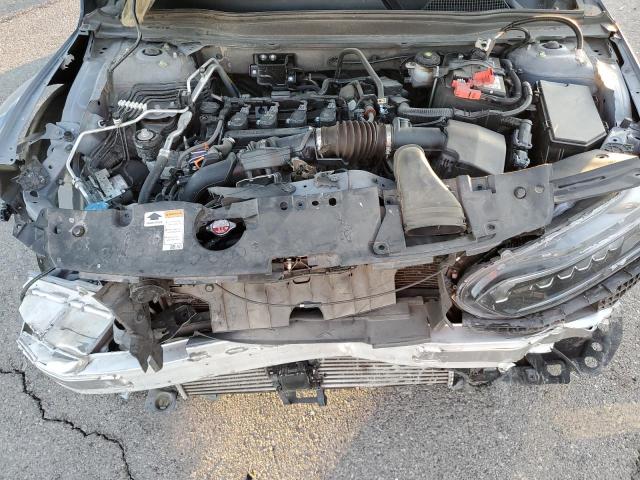 1HGCV1F36NA036381 - 2022 HONDA ACCORD SPORT GRAY photo 11