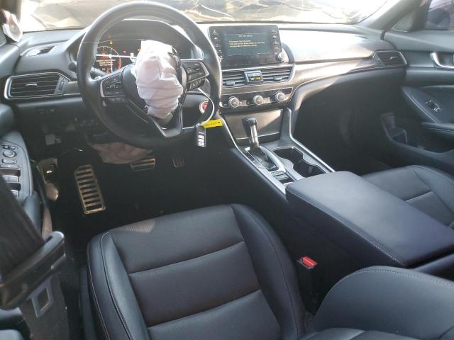 1HGCV1F36NA036381 - 2022 HONDA ACCORD SPORT GRAY photo 8