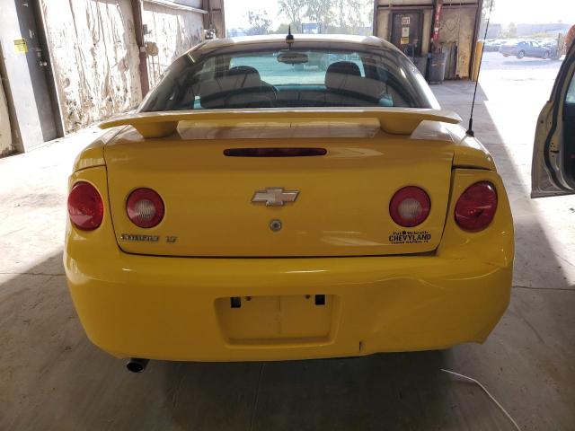 1G1AT18H597134821 - 2009 CHEVROLET COBALT LT YELLOW photo 6