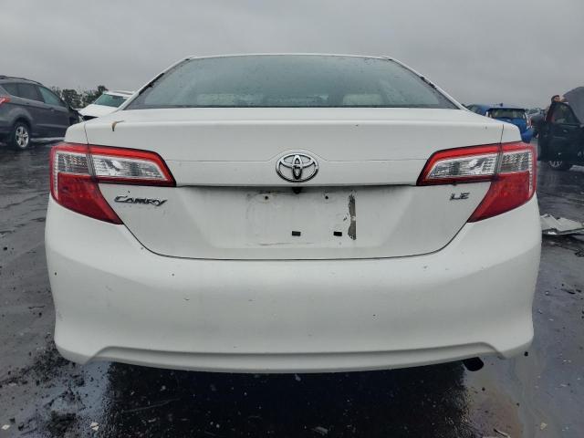 4T4BF1FK5ER365748 - 2014 TOYOTA CAMRY L WHITE photo 6