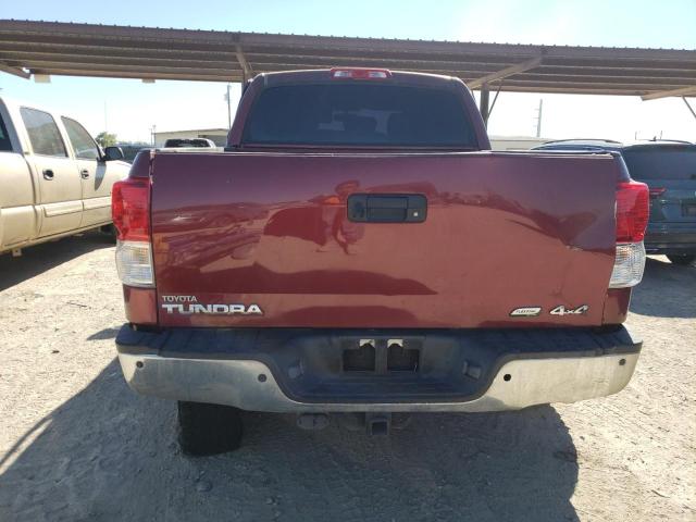 5TFHW5F18AX131989 - 2010 TOYOTA TUNDRA CREWMAX LIMITED BURGUNDY photo 6