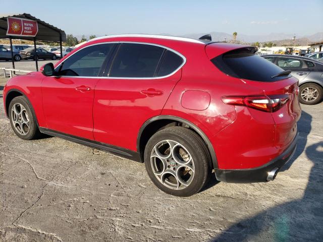 ZASFAKNN2J7B92593 - 2018 ALFA ROMEO STELVIO TI SPORT RED photo 2